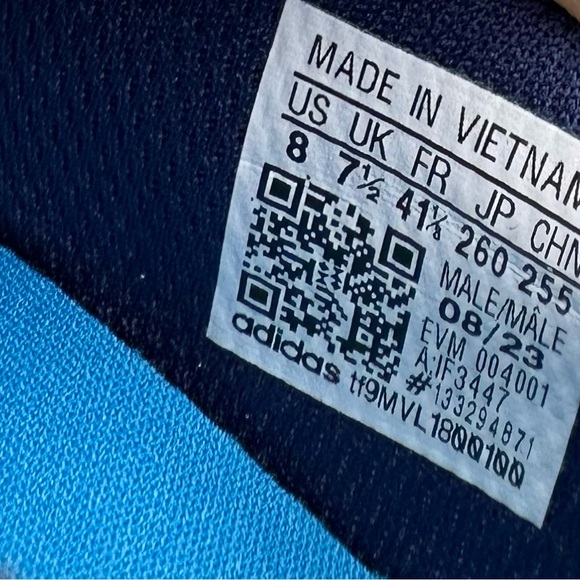 Brand new shoes Adidas Ozmillen White mens size 8 old school - Picture 7 of 8